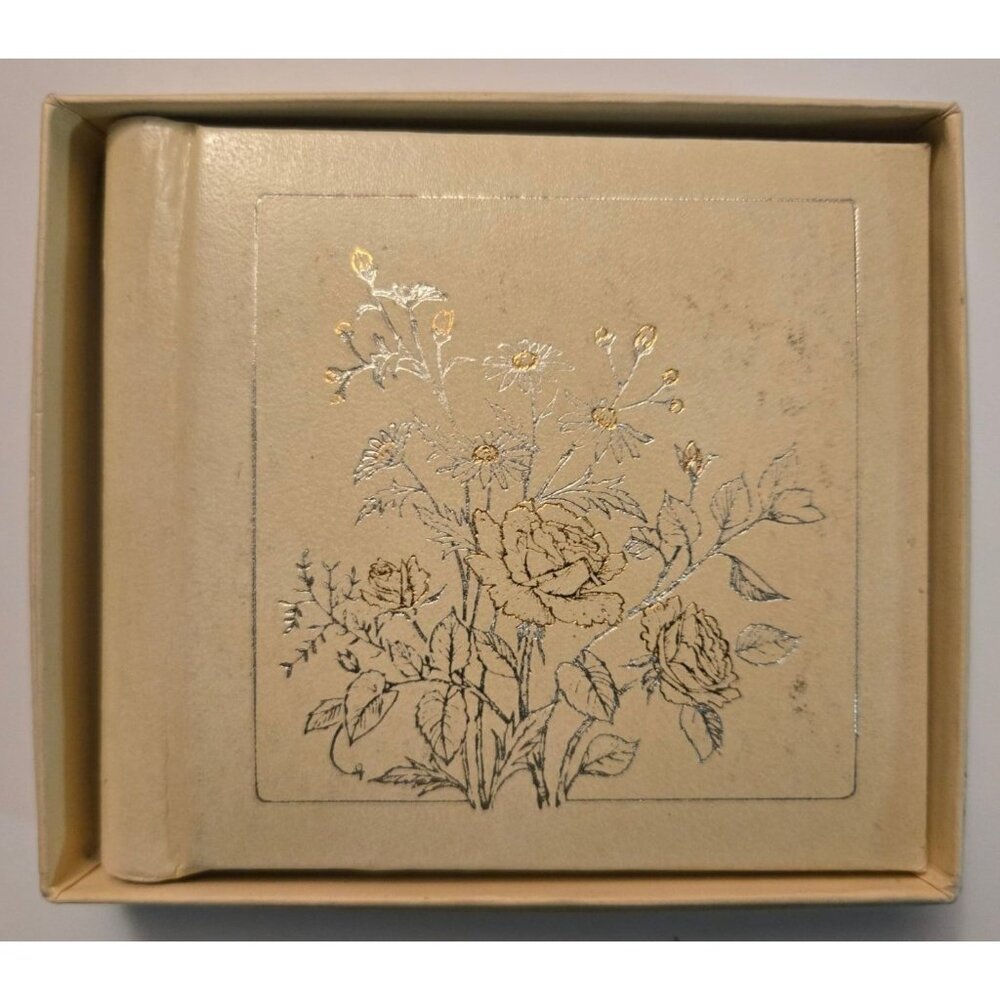 Vintage Mini Hallmark Photo Album In Box Kodak Instamatic 20 3.5in Photos